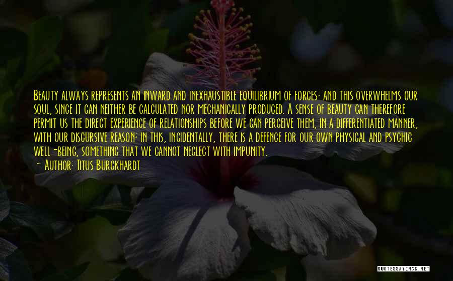 Discursive Quotes By Titus Burckhardt