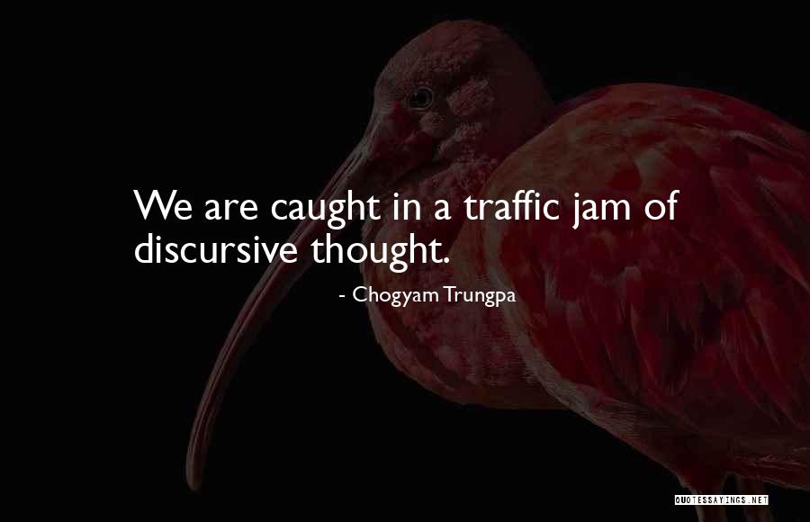 Discursive Thought Quotes By Chogyam Trungpa Discursive Thought Quotes By Chogyam Trungpa