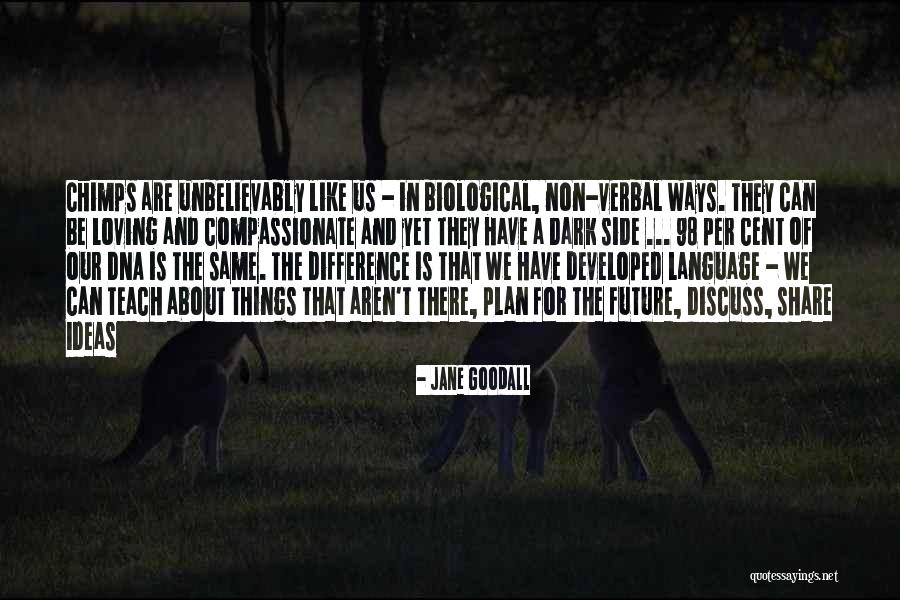 Discuss Ideas Quotes By Jane Goodall Discuss Ideas Quotes By Jane Goodall