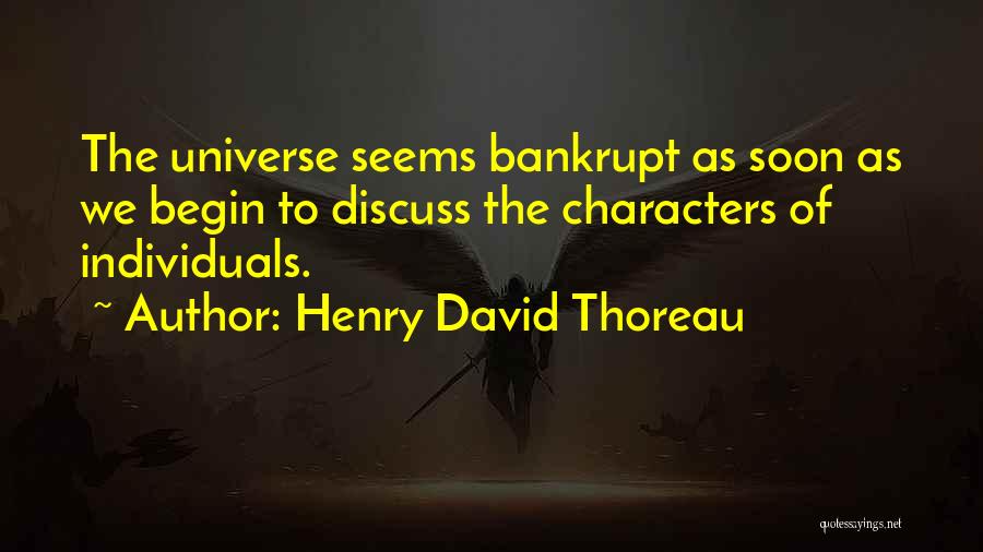 Discuss Quotes By Henry David Thoreau