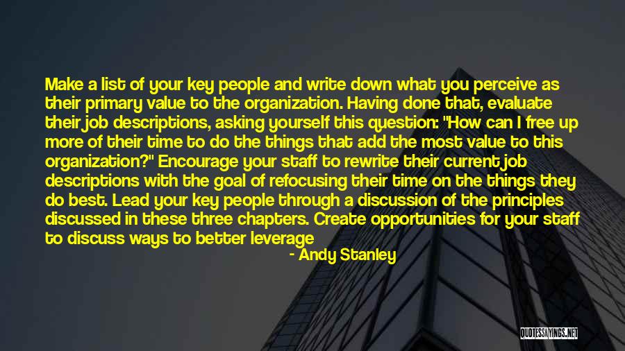 Discussed With You Quotes By Andy Stanley Discussed With You Quotes By Andy Stanley