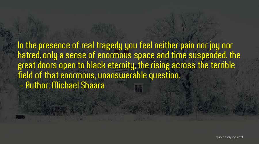 Discussing Problems Quotes By Michael Shaara