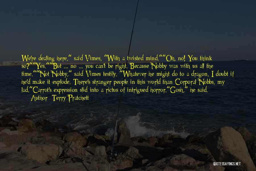 Discworld Nobby Nobbs Quotes By Terry Pratchett
