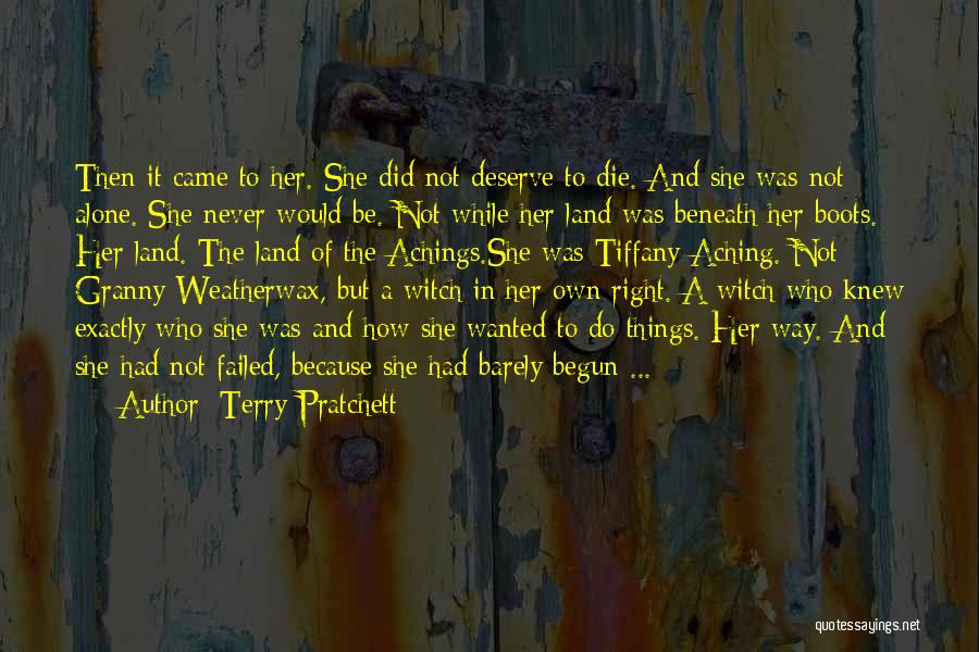 Discworld Tiffany Aching Quotes By Terry Pratchett