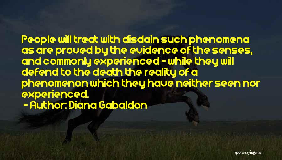 Disdain Quotes By Diana Gabaldon