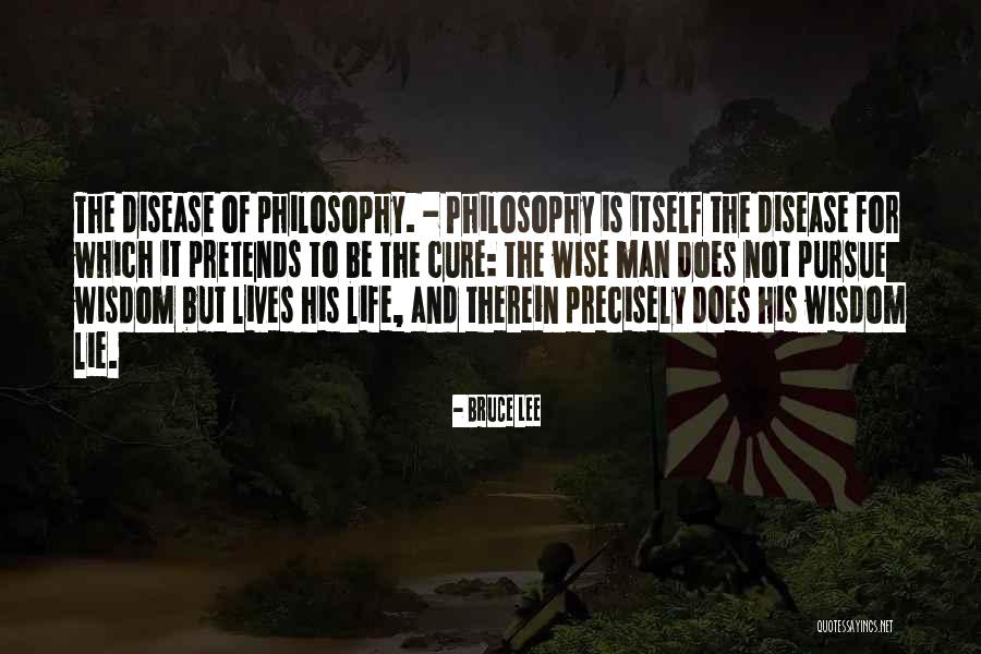 Disease Cure Quotes By Bruce Lee