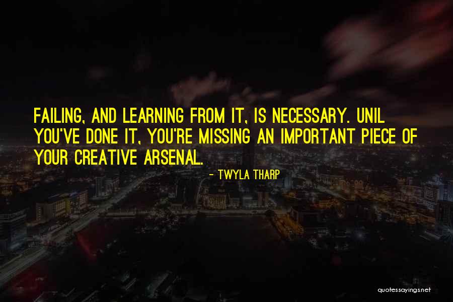 Disease Free World Quotes By Twyla Tharp Disease Free World Quotes By Twyla Tharp
