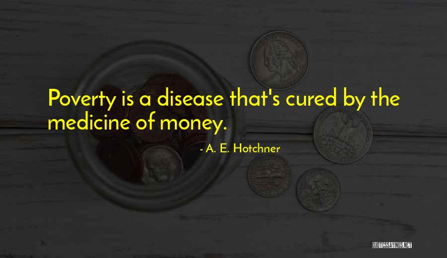 Disease Which Cannot Be Cured Quotes By A. E. Hotchner