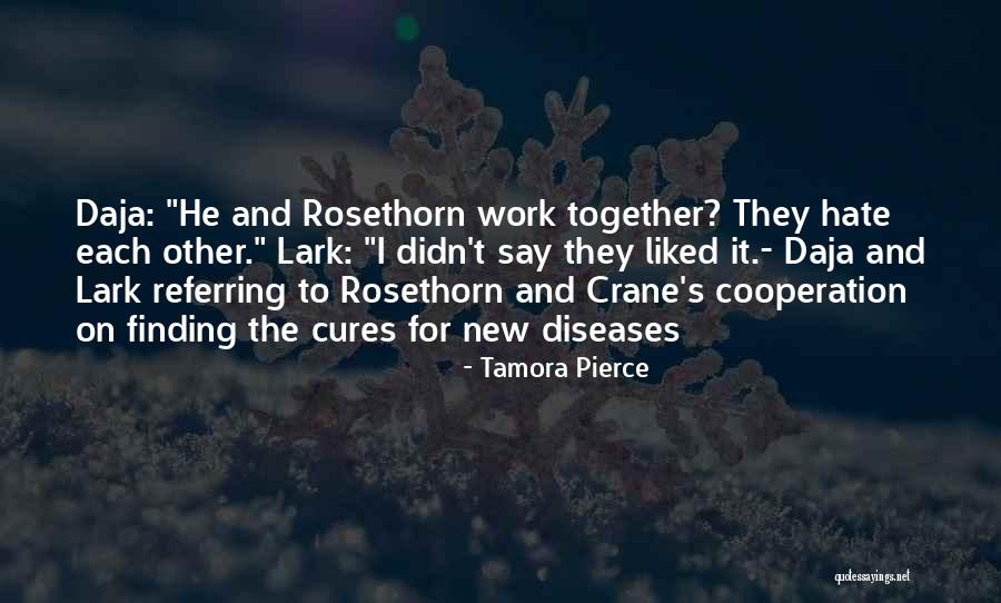 Diseases And Cures Quotes By Tamora Pierce