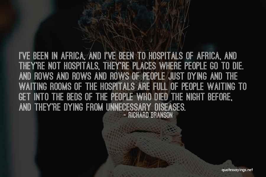 Diseases In Africa Quotes By Richard Branson