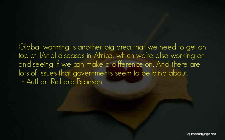 Diseases In Africa Quotes By Richard Branson