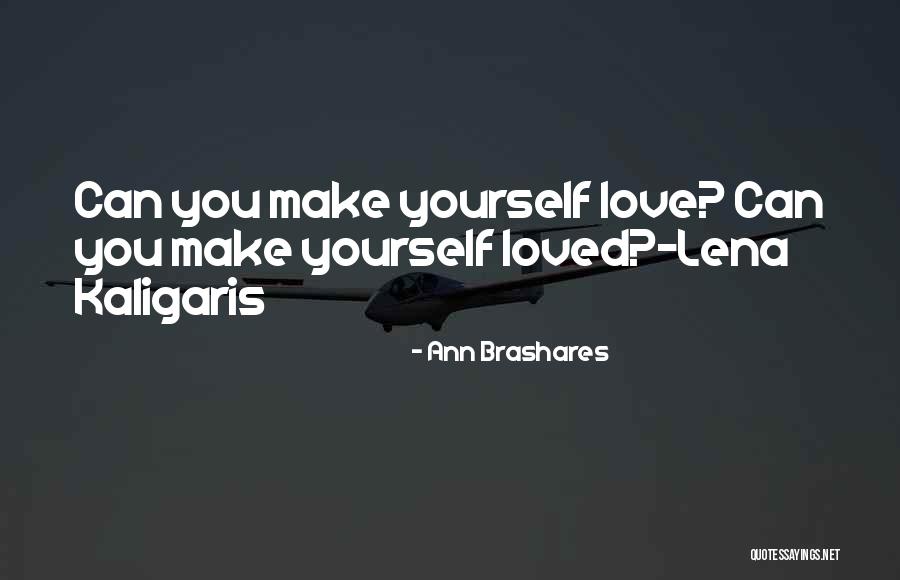 Disegnatore Quotes By Ann Brashares