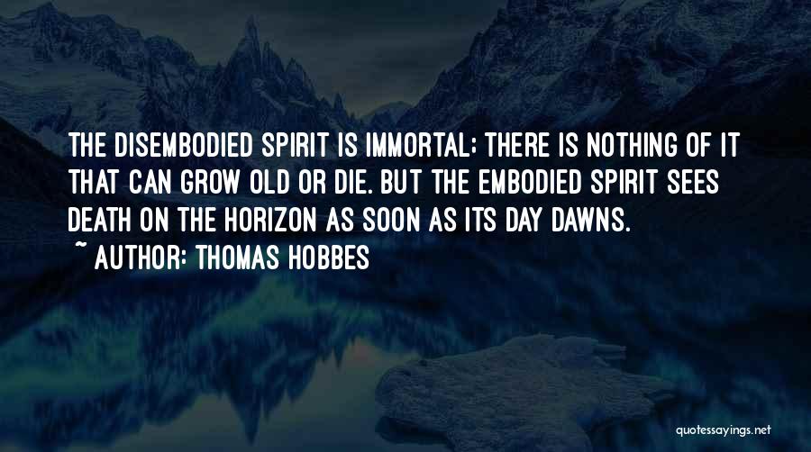 Disembodied Quotes By Thomas Hobbes