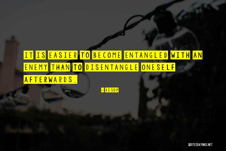 Disentangle In A Way Quotes By Aesop Disentangle In A Way Quotes By Aesop