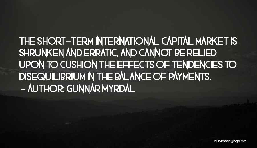 Disequilibrium Quotes By Gunnar Myrdal
