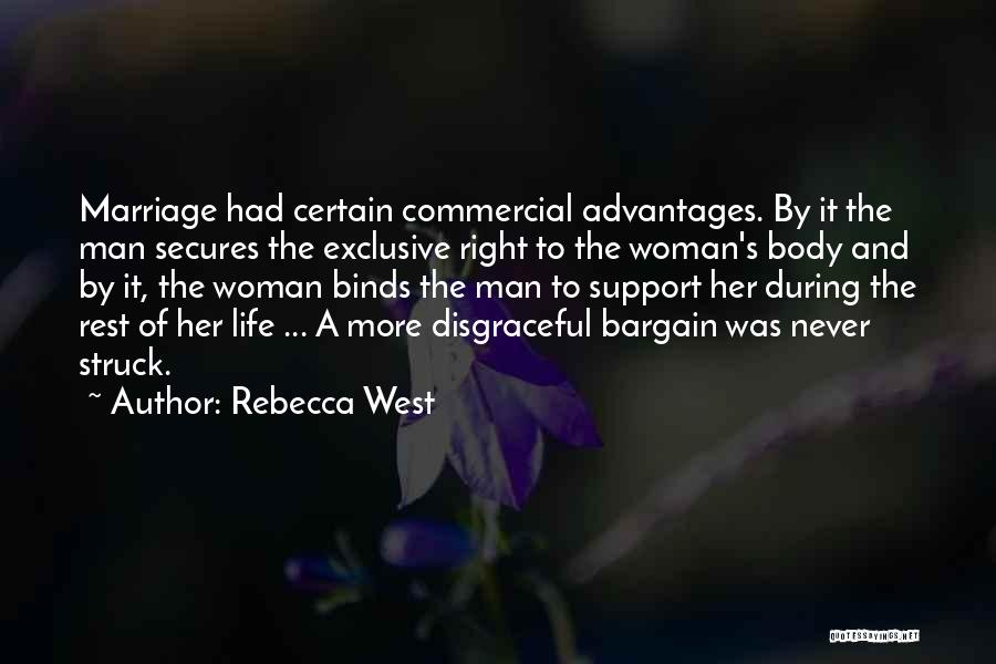 Disgraceful Woman Quotes By Rebecca West