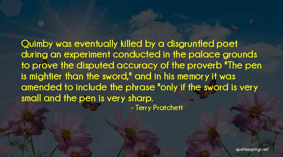 Disgruntled Quotes By Terry Pratchett