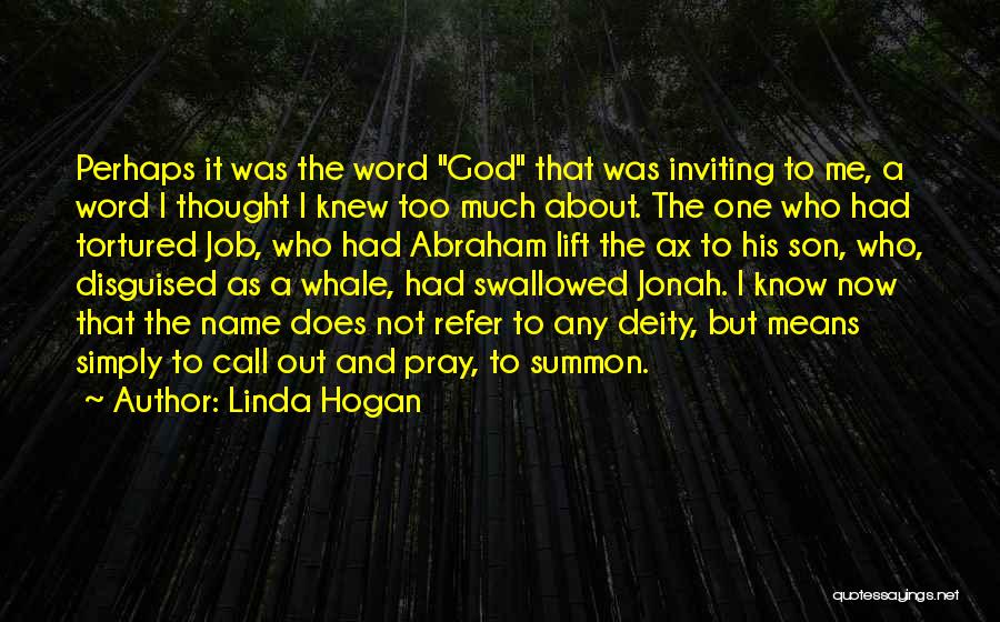 Disguised Quotes By Linda Hogan