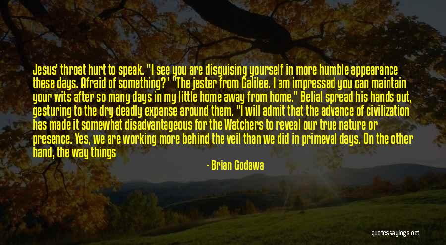 Disguising Quotes By Brian Godawa