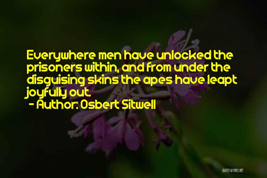 Disguising Quotes By Osbert Sitwell