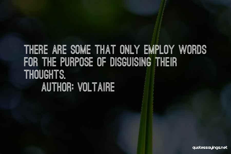 Disguising Quotes By Voltaire