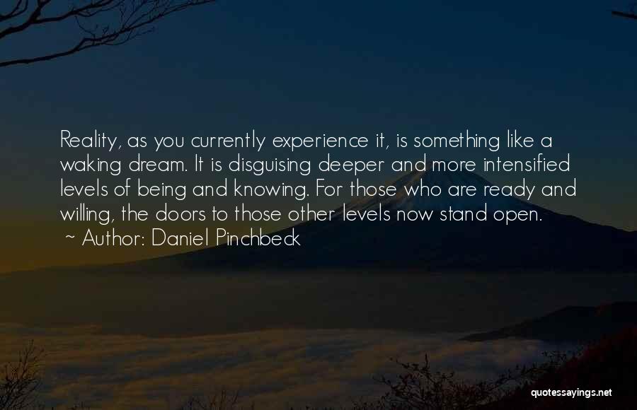 Disguising Yourself Quotes By Daniel Pinchbeck