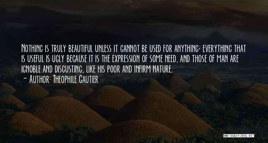 Disgusting Man Quotes By Theophile Gautier