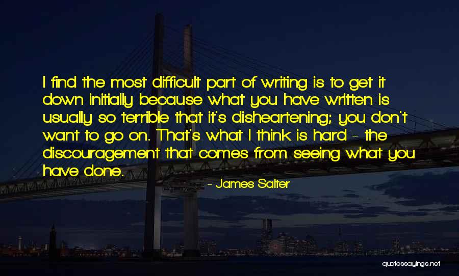 Disheartening Quotes By James Salter Disheartening Quotes By James Salter