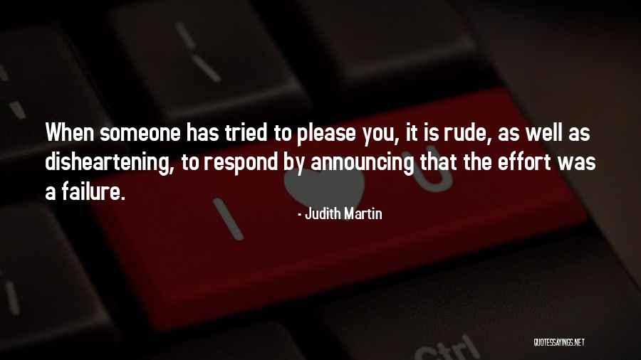 Disheartening Quotes By Judith Martin Disheartening Quotes By Judith Martin