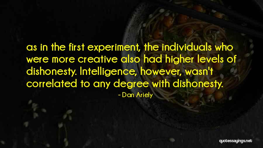 Dishonesty Quotes By Dan Ariely