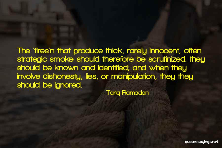 Dishonesty Quotes By Tariq Ramadan