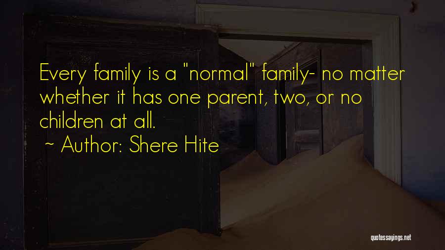 Dishonoring Family Quotes By Shere Hite