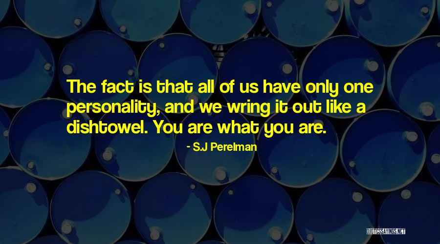 Dishtowel Quotes By S.J Perelman Dishtowel Quotes By S.J Perelman