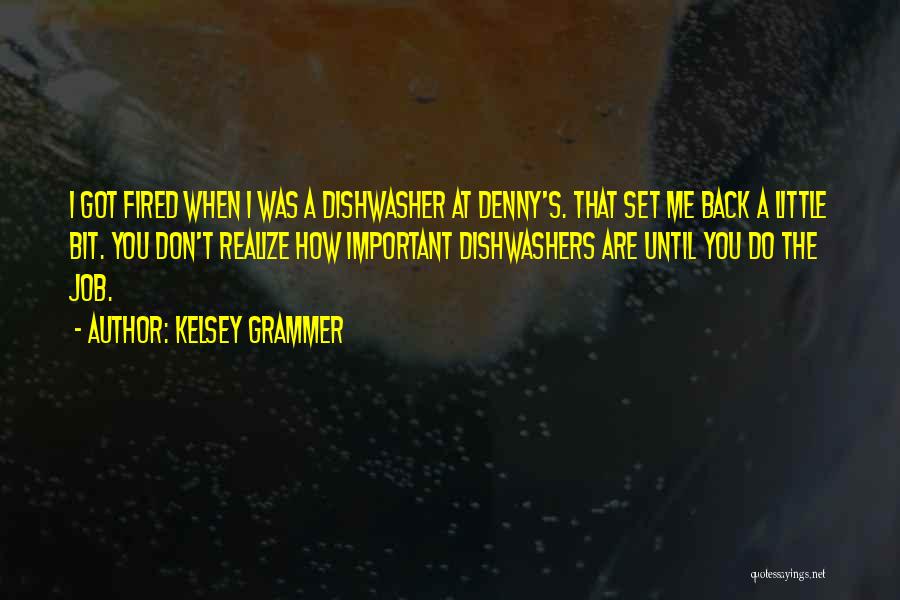 Dishwashers Quotes By Kelsey Grammer