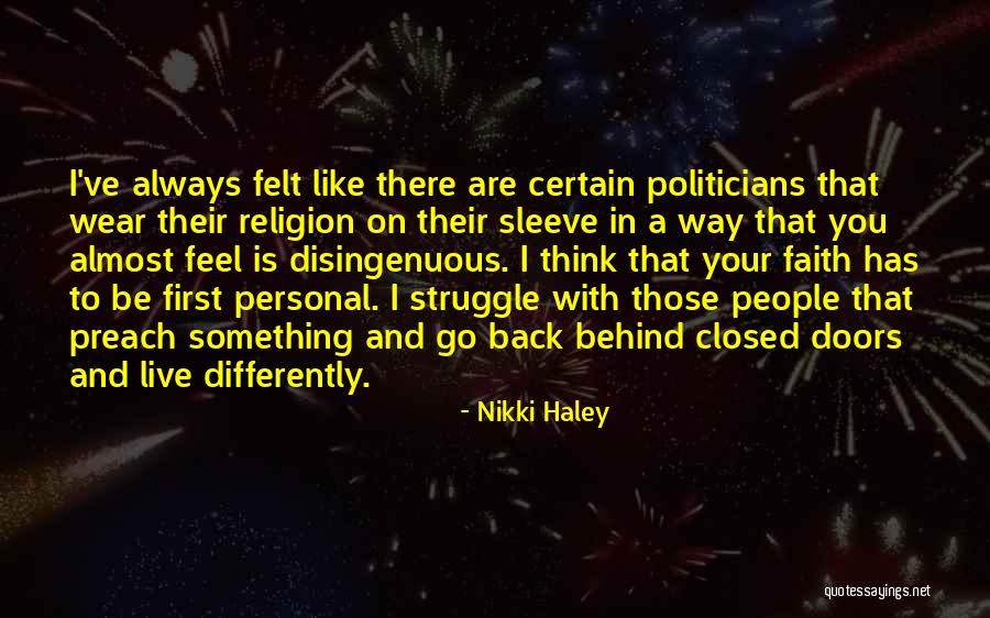 Disingenuous People Quotes By Nikki Haley Disingenuous People Quotes By Nikki Haley