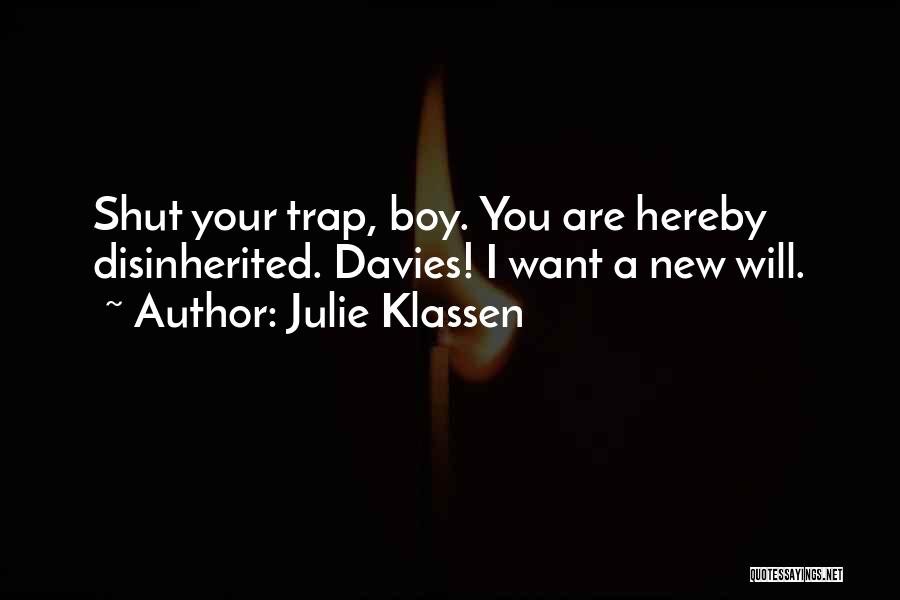 Disinherited Quotes By Julie Klassen