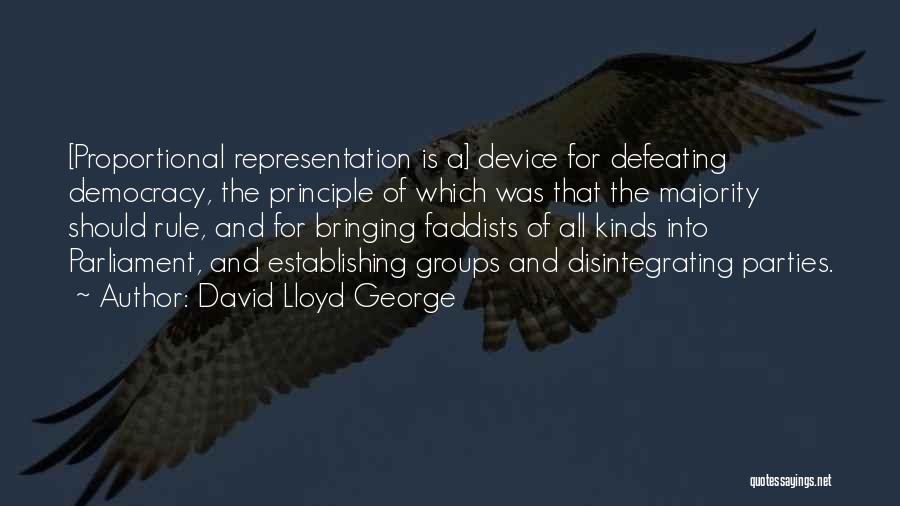 Disintegrating Quotes By David Lloyd George