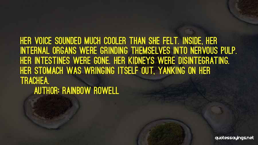 Disintegrating Quotes By Rainbow Rowell
