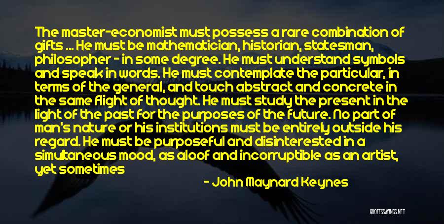 Disinterested Quotes By John Maynard Keynes