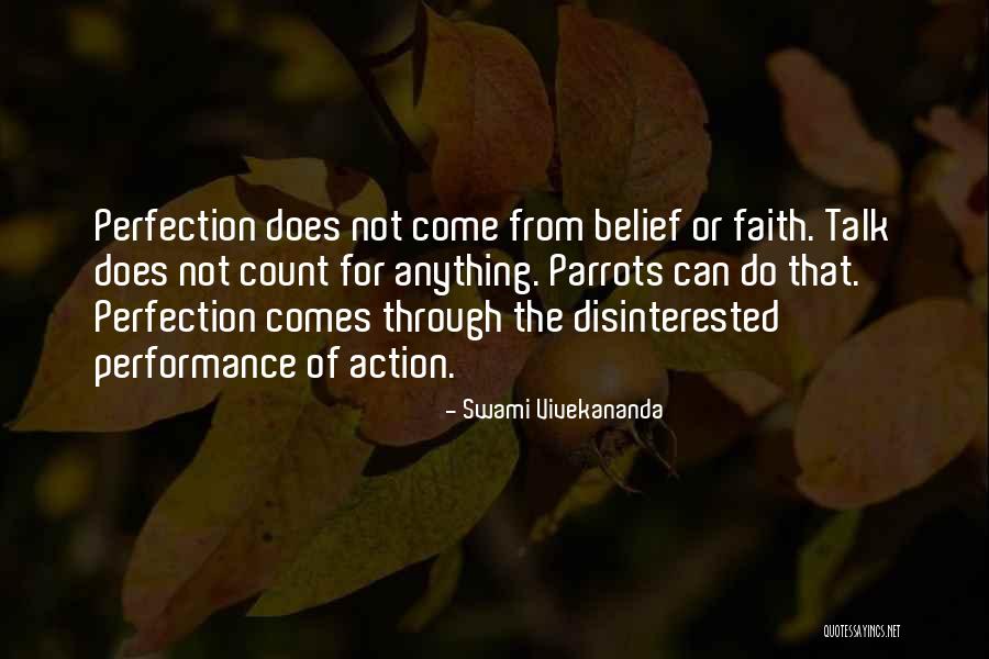 Disinterested Quotes By Swami Vivekananda