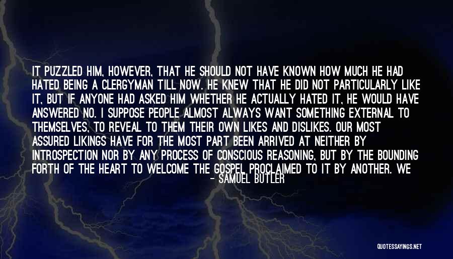 Dislikes And Likes Quotes By Samuel Butler Dislikes And Likes Quotes By Samuel Butler