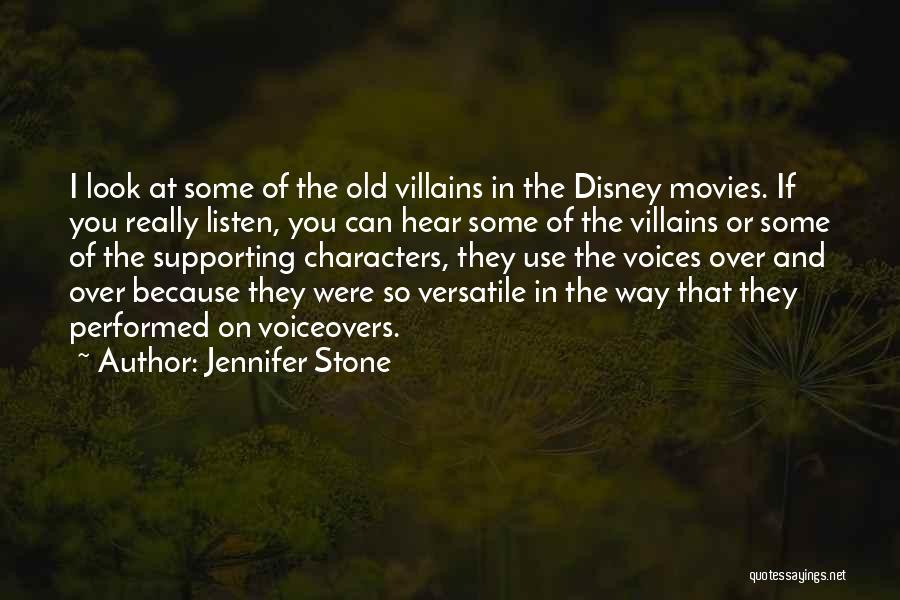 Disney Characters Quotes By Jennifer Stone