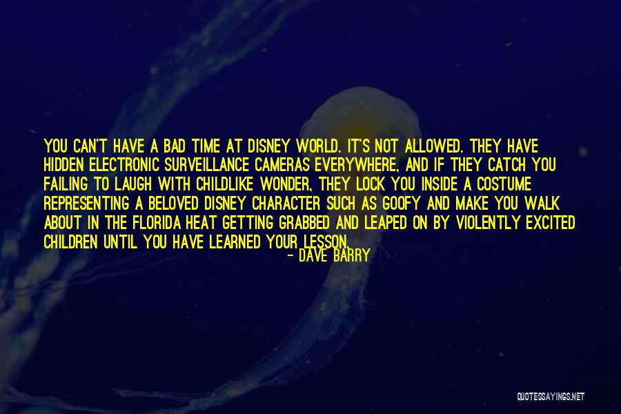 Disney Goofy Character Quotes By Dave Barry Disney Goofy Character Quotes By Dave Barry