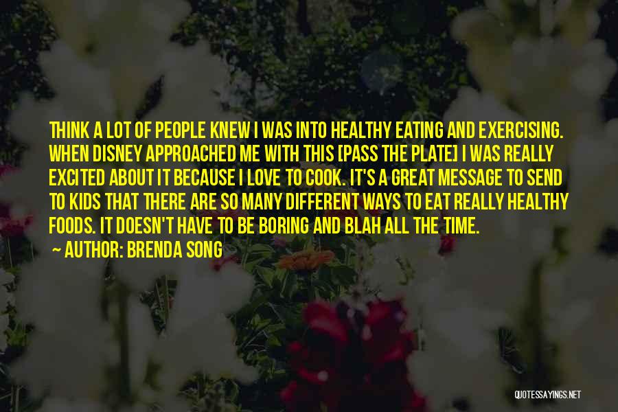 Disney Love Quotes By Brenda Song