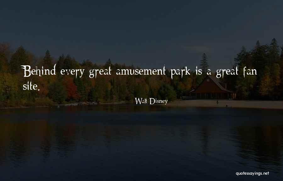 Disney Park Quotes By Walt Disney