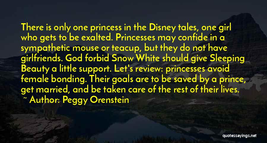 Disney Princess And Prince Quotes By Peggy Orenstein