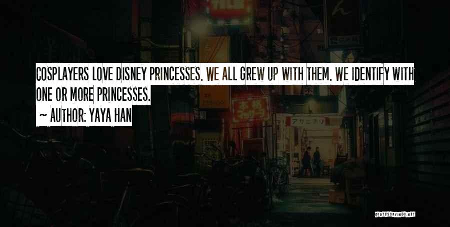 Disney Princesses Love Quotes By Yaya Han