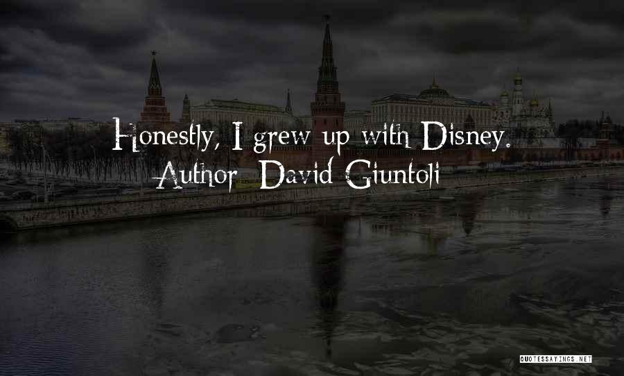 Disney Up Quotes By David Giuntoli