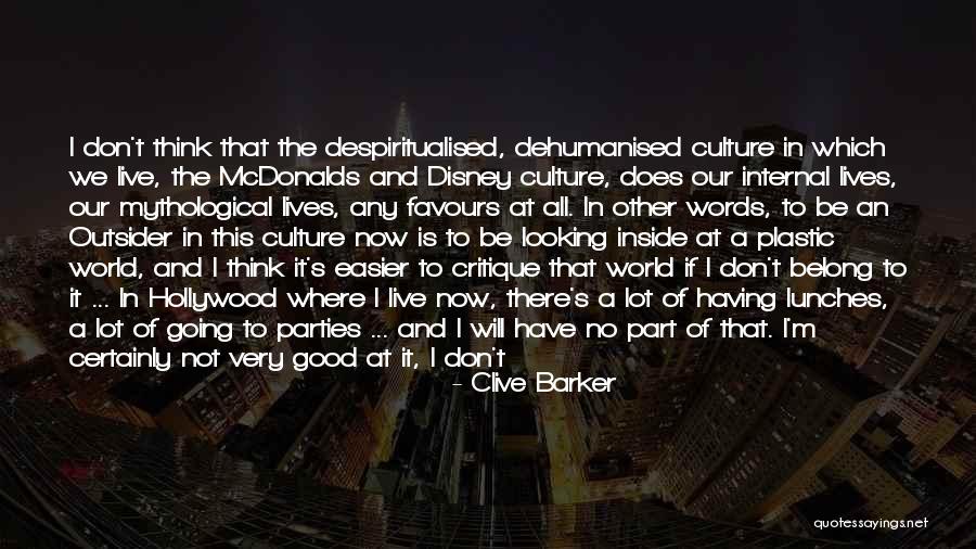 Disney Words Quotes By Clive Barker Disney Words Quotes By Clive Barker