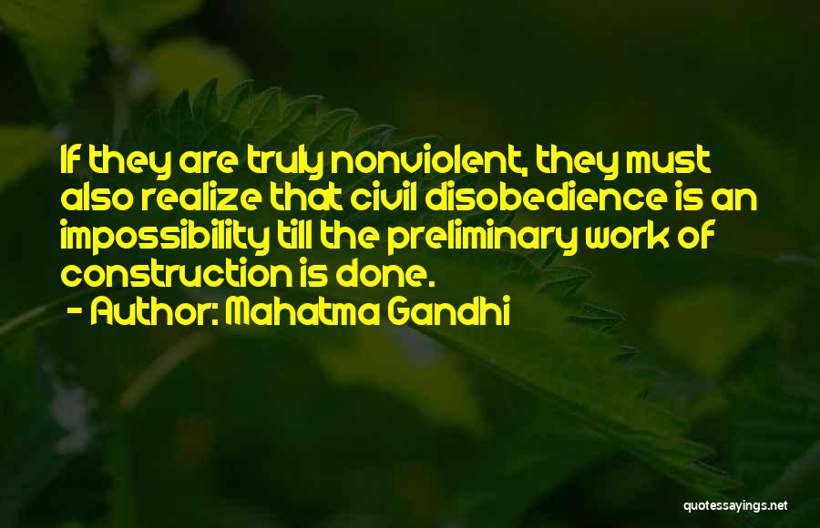 Disobedience Quotes By Mahatma Gandhi